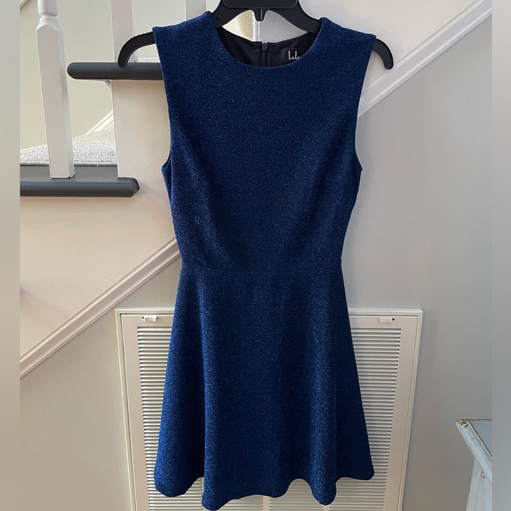 Lulus navy blue dress size XS